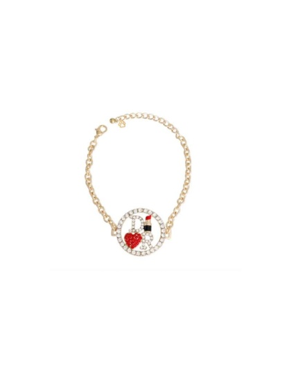 Paw-Dior Charm Dog Necklace - Small