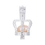 Pearl Crown Pendant - Small