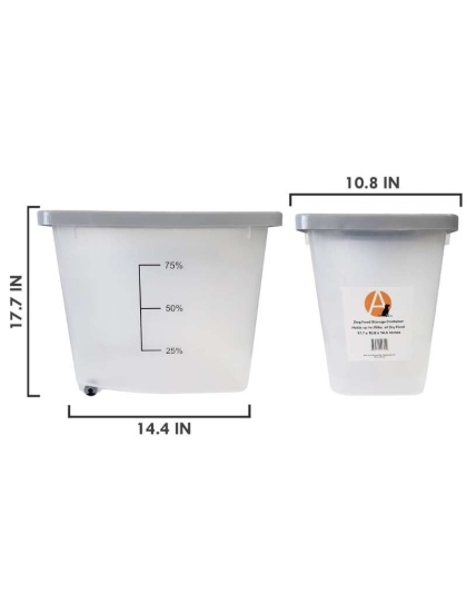 Plastic Pet Food Container