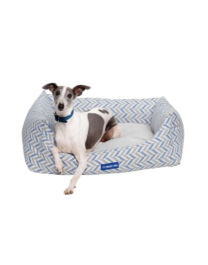 Waikiki Eco-Fabric Bolster Dog Bed - Small