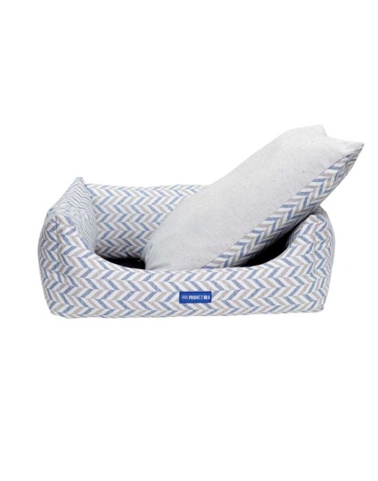 Waikiki Eco-Fabric Bolster Dog Bed - Large