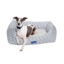 Waikiki Eco-Fabric Bolster Dog Bed - Large