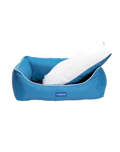 Marlin Eco-Fabric Bolster Dog Bed - Medium
