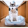 Bondi Eco-Fabric Bolster Dog Bed - X-Large