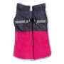 Fuschia - 2-in-1 Travel Dog Vest With Built In Harness - Small