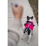 Fuschia - 2-in-1 Travel Dog Vest With Built In Harness - Small
