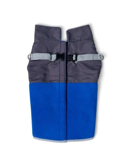 Royal Blue - 2-in-1 Travel Dog Vest With Built In Harness - Small
