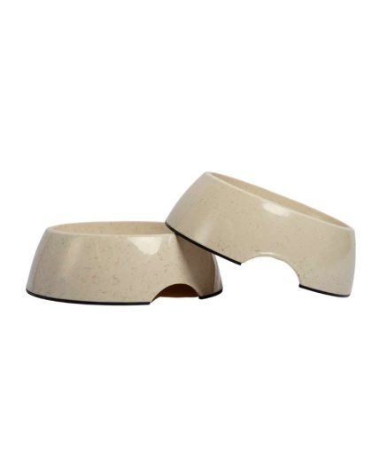 Eco-Friendly Bamboo Dog Bowl - Large