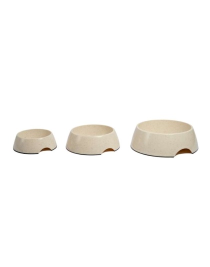 Eco-Friendly Bamboo Dog Bowl - Large