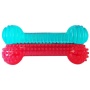 Textured Rubber Bone Dog Chew Toy