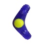 Boomerang, 3-Bone Squeaker, Orange Squeaker - Tennis Ball Dog Toy Variety Pack