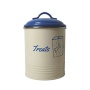 French Blue Pet Food & Treat Storage Canisters