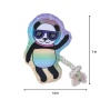 Heart & Space Panda - We Are Dreamers Plush Dog Toy Combo