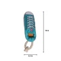 Pink and Blue - Squeaking Comfort Plush Sneaker Dog Toy Set