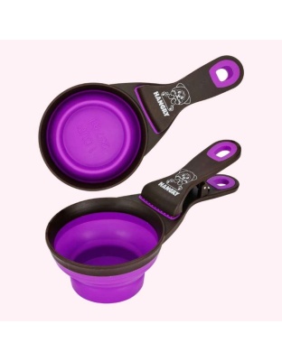 "Hangry" Purple Dog Food Scooper