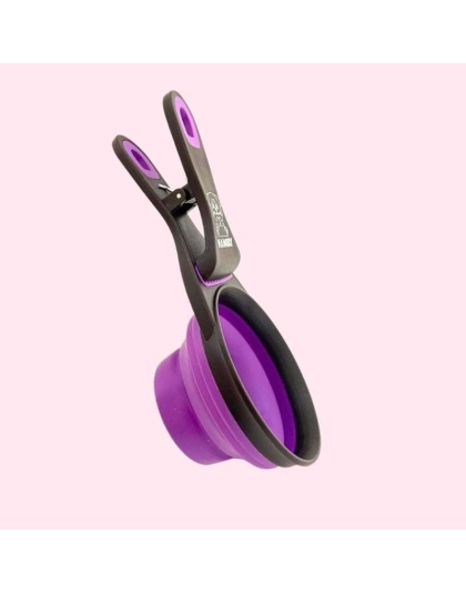 "Hangry" Purple Dog Food Scooper