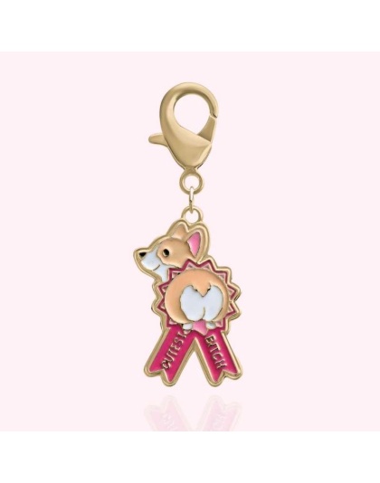 Gold - "Cutest Bitch" Dog Collar Charm