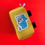 "Drop It Like It's Hot" Yellow Poop Bag Dispenser