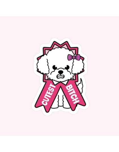 Cutest Bitch Sticker