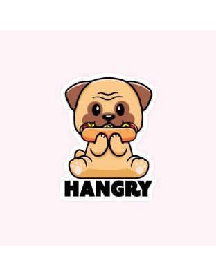 Hangry Sticker