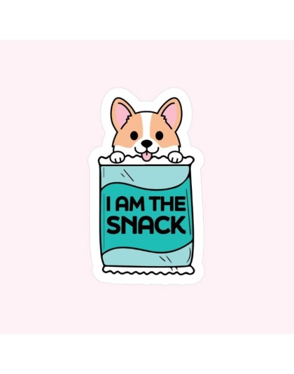 I Am The Snack Sticker