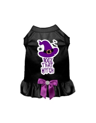 100% That Witch Dog Dress - L