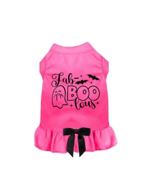 Fab-BOO-lous Ghost Dog Dress - L