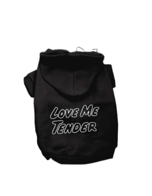 Love Me Tender- Dog Hoodie - 2XL
