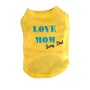 Love Mom- sorry Dad Dog Shirt - L