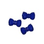 Royal Blue Bow Necklace- Big Dog Necklace - XL