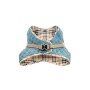Denim & Beige Plaid - Step-In Denim Harness - Small