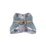 Denim & Blue Plaid - Step-In Denim Harness - Large