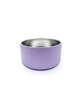 Lilac Dog Bowl