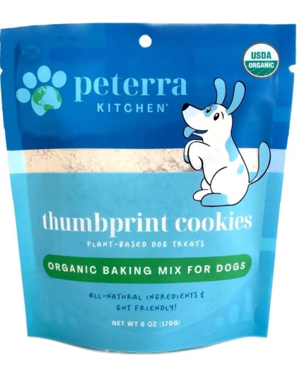 Organic Dog Treats Baking Mix - Thumbprint Cookies