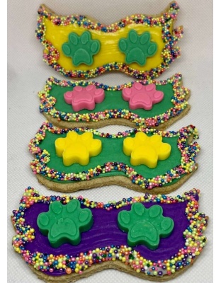 Pawty Time Mardi Gras Mask
