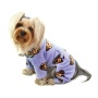 Lavender - Silly Monkey Fleece Turtleneck Pajamas - M