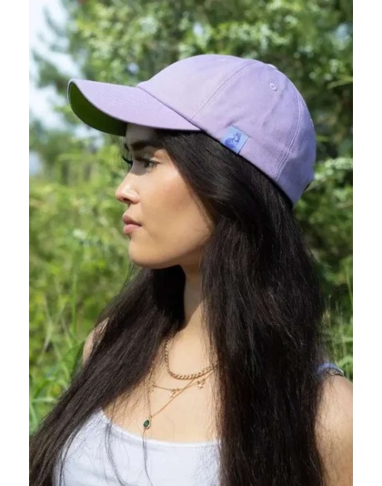 Lavender / Green - Lavender Garden Relaxed Baseball Cap