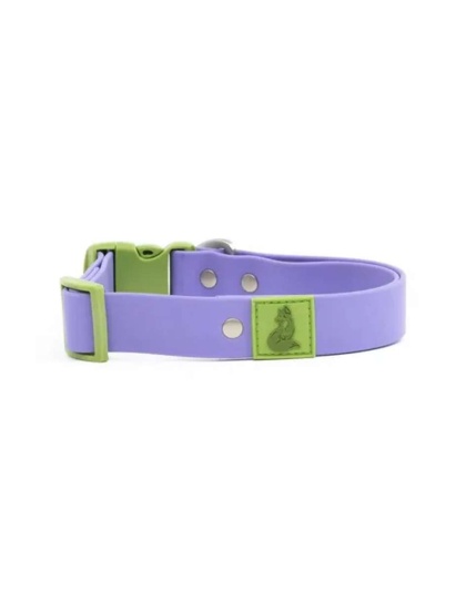 Lavender Garden Waterproof Dog Collar - 11 - 13 inch