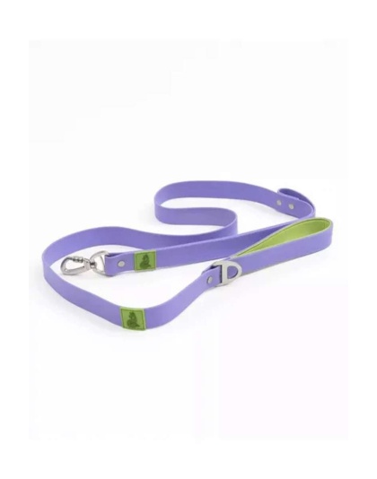 Lavender / Green - Lavender Garden Waterproof Dog Leash