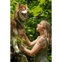 Magical Fern Forest Dog Bandana - M/L - 27in x 13in