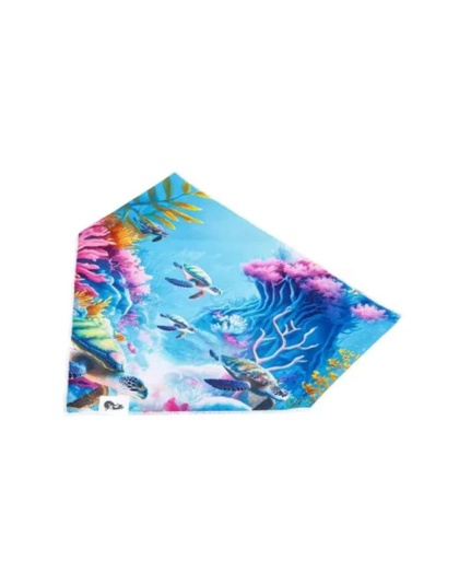 Sea Turtle Swim Dog Bandana - M/L - 27in x 13in