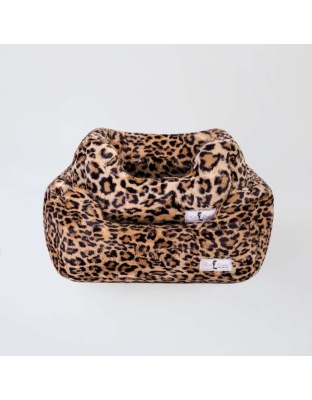 Leopard  - Cashmere Dog Bed - Large