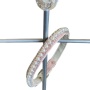 PINK - Pretty in Pink Pearl and Rhinestone Collar - 16