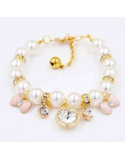 Princess Pearl Charm Collar - Large