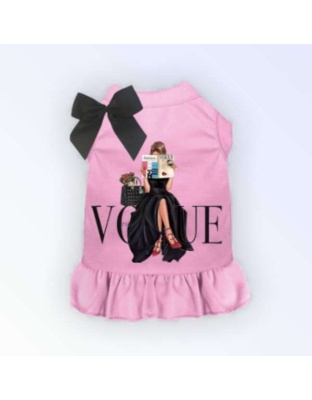 PINK - Reading my Vogue - X Small