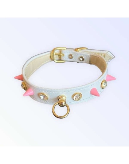 pink - Rockstar Chic Collar - 10"