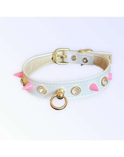 pink - Rockstar Chic Collar - 12"