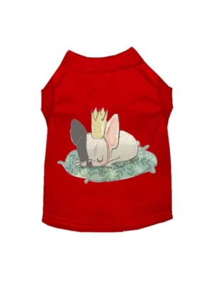 RED - Sleepy Frenchie - 2X Large