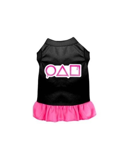 BLACK WITH PINK TRIM - Squid Game Drip - X Large