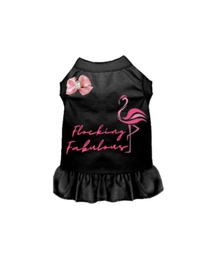 BLACK - Flocking Fabulous - X Large